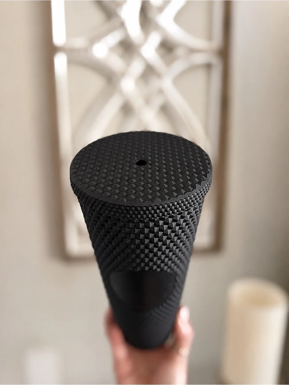 Starbucks Matte Black Studded Tumbler